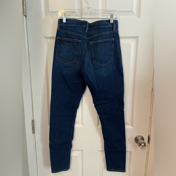 LOFT size 6 dark wash denim jeans - Picture 3 of 3